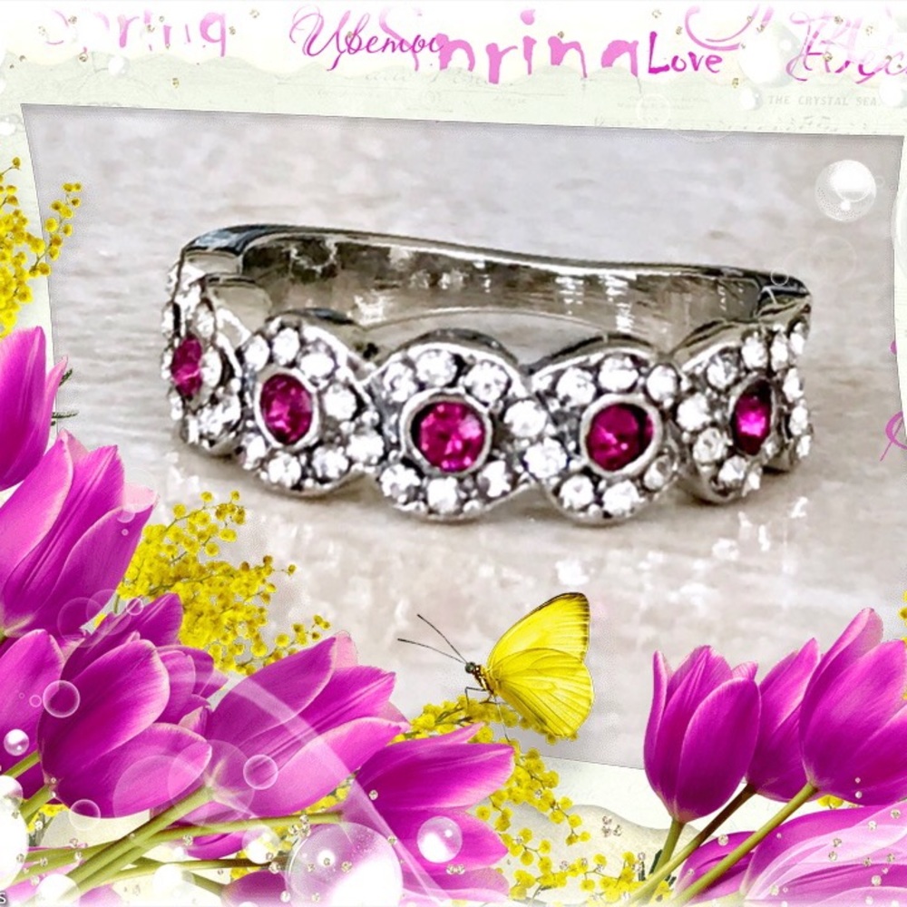 🌺🌴🌺 NWOT:  OVAL CUT RUBY RING 🌺🌴🌺 - Picture 4 of 6